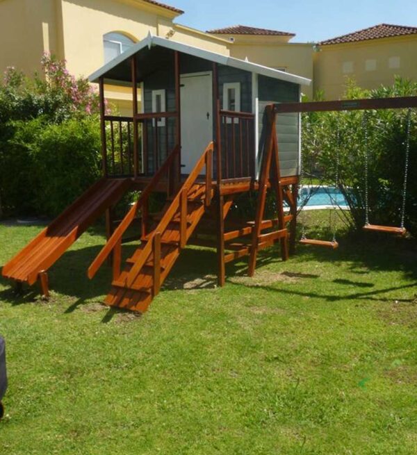 Casita Alta con juegos y Hamacas - Image 4