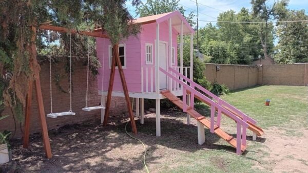 Casita Alta con juegos y Hamacas - Image 5