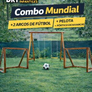 ¡COMBO MUNDIAL: fútbol y diversión al aire libre! ⚽🚀