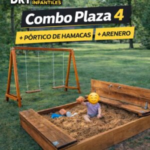 ¡COMBO PLAZA 4: Diversión en casa para los más chicos! 🚀