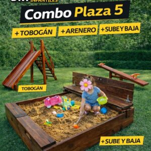 ¡COMBO PLAZA 5: diversion segura! 🚀