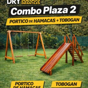 ¡COMBO PLAZA 2: Diversión asegurada para los más chicos! 🚀